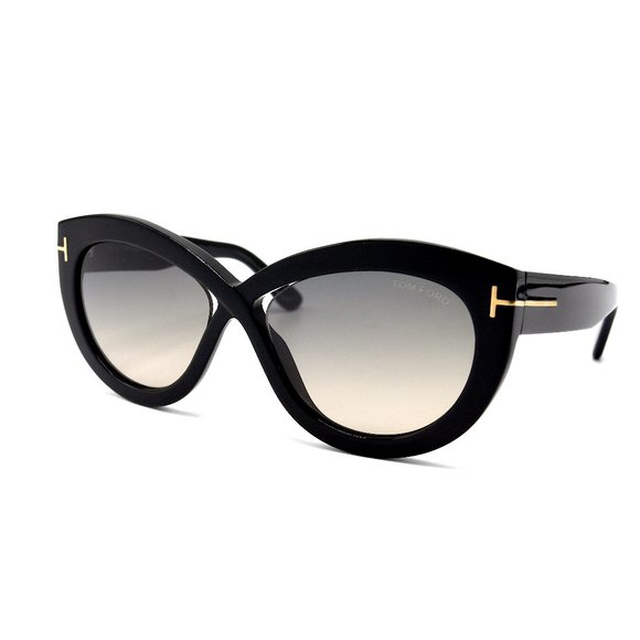 Tom Ford Accessories - NEW TOM FORD TF 577/S 01B BLACK GRADIENT SUNGLASSES